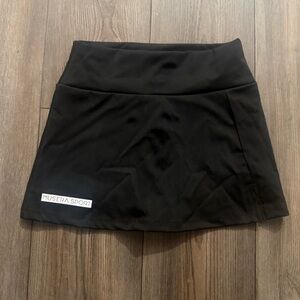Musera Sport Black Mini Skort NWT Size XS High Waist Athletic Tennis Skirt